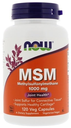 NOW M.S.M 1000 mg, 120 капс.